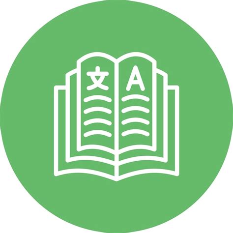 Toradh íomhá ar Language Learning Vector