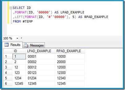 Toradh íomhá ar Rpad SQL