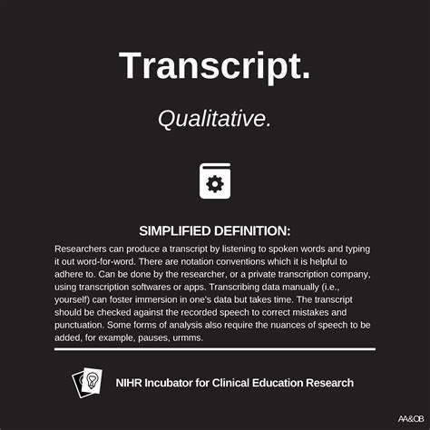 Image result for What Is a Transcript Represents