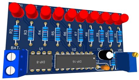 Image result for Microprocessor for Chaser LEDs