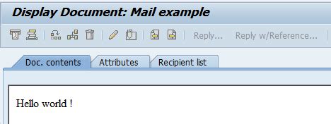 Image result for SAP mm Module Applying Email Format