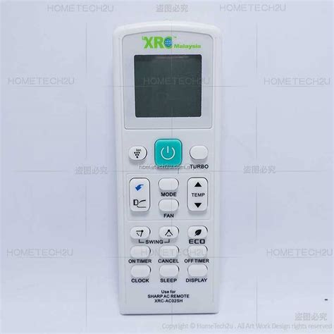 Image result for Sharp Air Conditioning Remote Control