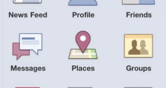 Image result for iOS Facebook User Interface