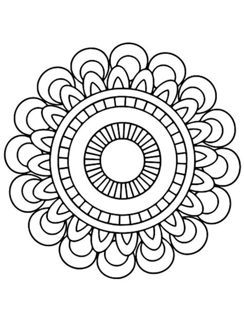 Coloring Activity Geometric Pattern に対する画像結果