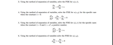Image result for Separation of Variables Method