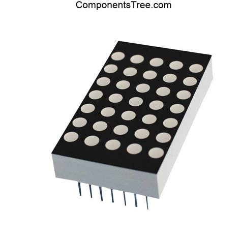 Toradh íomhá ar 5X7 LED Matrix