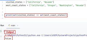 Image result for Comparing Lists with Names in Python