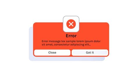 Multiple Error UI に対する画像結果