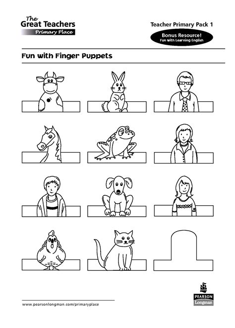Image result for Mouse Finger Puppet Template