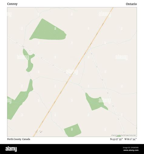 Perth Canada Map に対する画像結果
