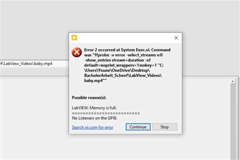 System Exec Vi に対する画像結果