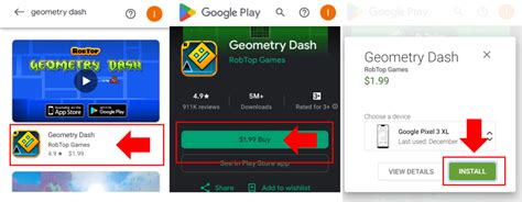 Image result for Geometry Dash Install