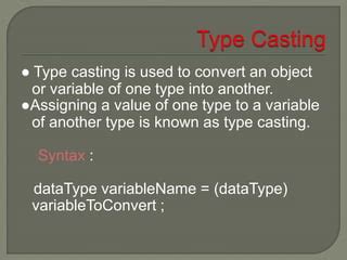 Image result for Type Casting Graph