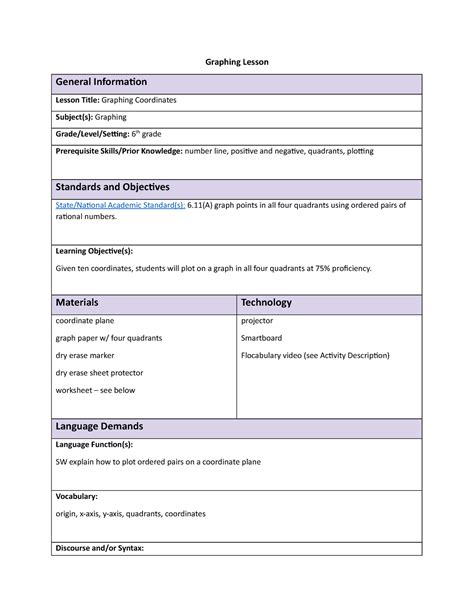 Image result for Graph Literacy Lesson Plans