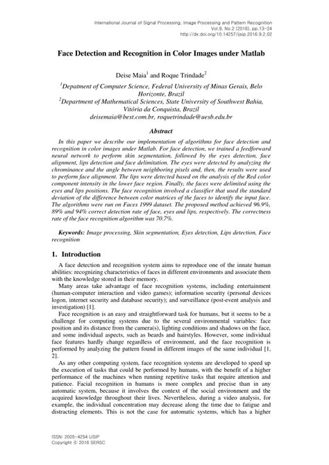 Face Color MATLAB に対する画像結果