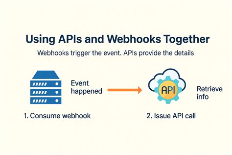 Image result for Webhook vs API Call