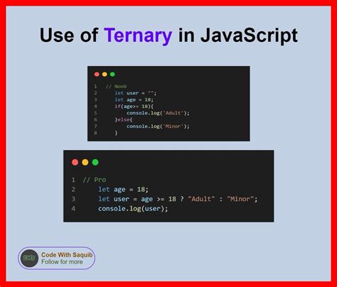 Toradh íomhá ar Ternary Operator Formatting JavaScript