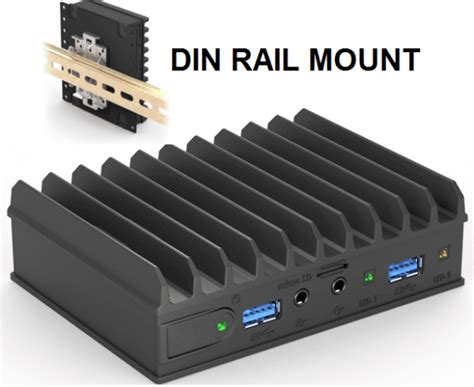 Toradh íomhá ar Din Rail Mount Embedded Computer