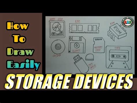 Image result for Data Storage in Computer Drawing