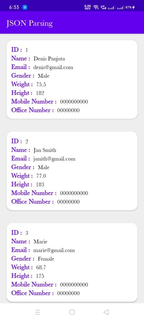 Image result for JSON Android