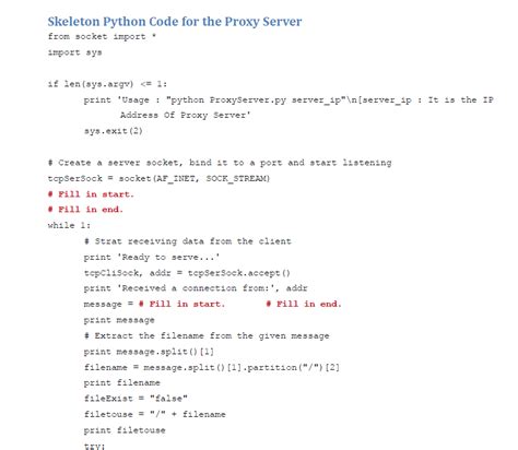 Proxy Server Flow Chart for Python に対する画像結果