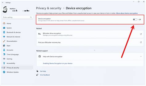Windows 11 Device Encryption Screen に対する画像結果