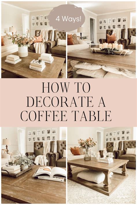 How to Decorate a Coffee Table Top Like a Pro に対する画像結果