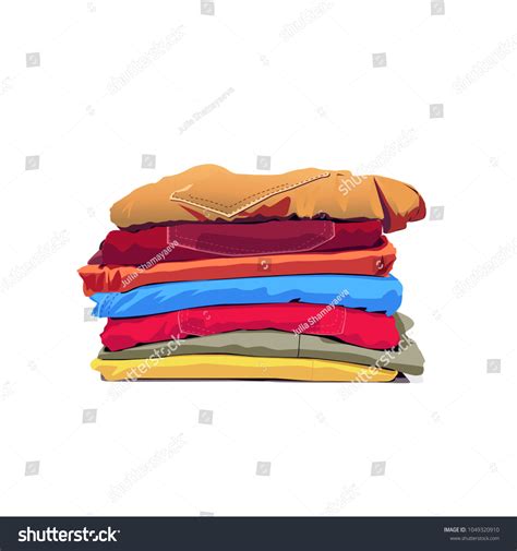 Image result for Stack of Clothes Drawing