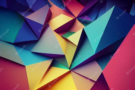 Image result for Geometric Shapes Color Gradient