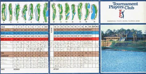 Image result for TPC Sawgrass Golf Course Map