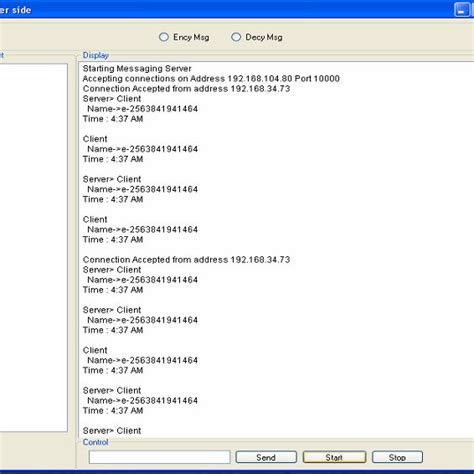 Toradh íomhá ar Network Stack Configuration Side by Side