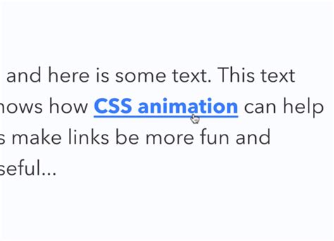 Image result for Link Animation. CSS