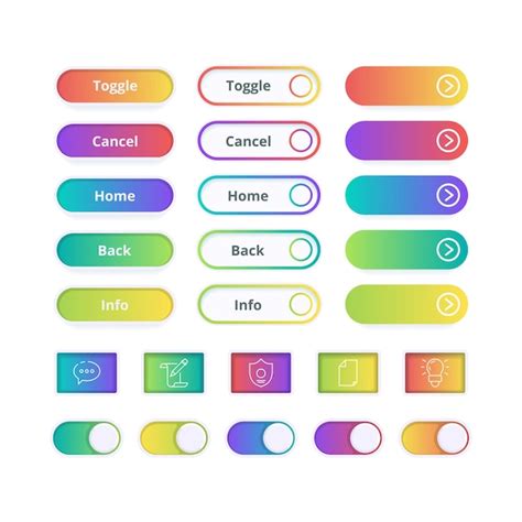 Color Schemes for Interactive Buttons に対する画像結果