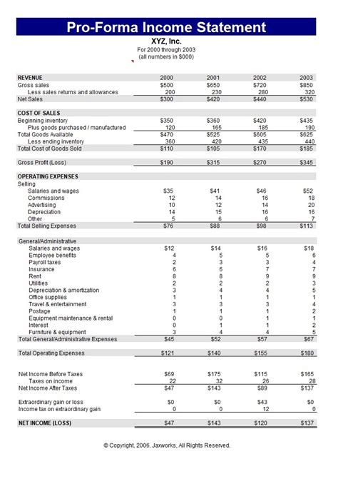 Toradh íomhá ar Income Statement PDF Form