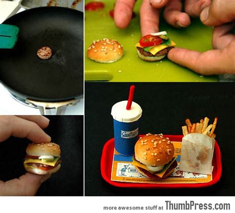 Image result for Smallest Burger