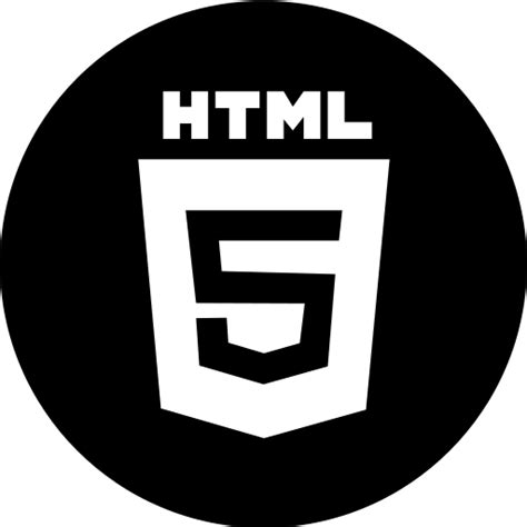 Image result for HTML5 Icon Without Background