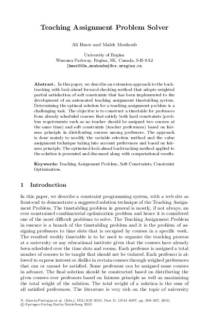 Image result for Assignment Problem-Solver