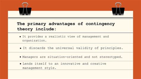 Contingency Approach to Management に対する画像結果