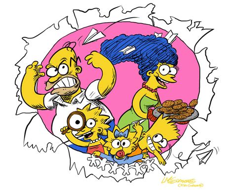 Image result for The Simpsons deviantART Logo