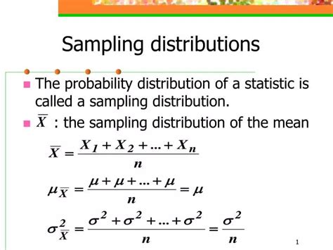 Image result for Sampling Distribution Probability