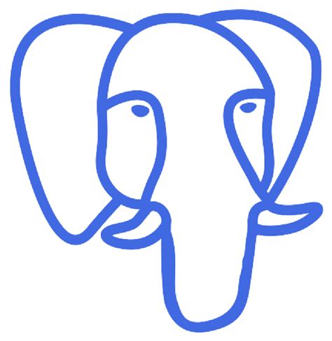 Toradh íomhá ar PostgreSQL Logo Sticker