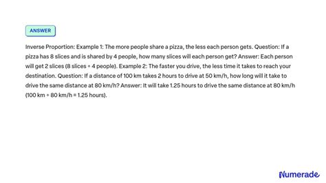 Image result for Direct and Inverse Proportion Real Life Examples