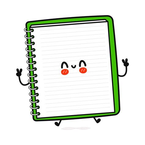 Cute Notepad Vector Art, Icons, and Graphics for Free Download