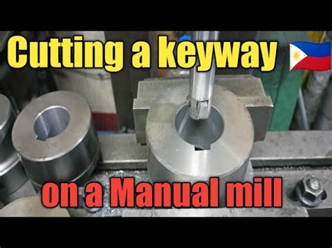 Toradh íomhá ar Machining a Keyway