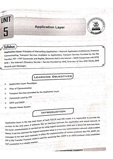 Toradh íomhá ar JNTU Computer Networks Notes