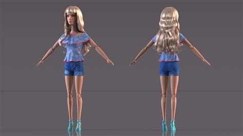 Bibble Barbie 3D Model に対する画像結果