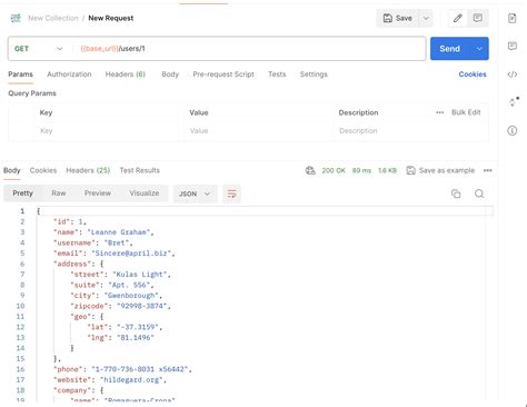 Postman Documentation Example に対する画像結果