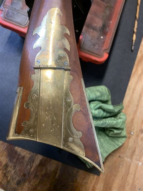 Image result for Installing a Patch Box On a Flintlock