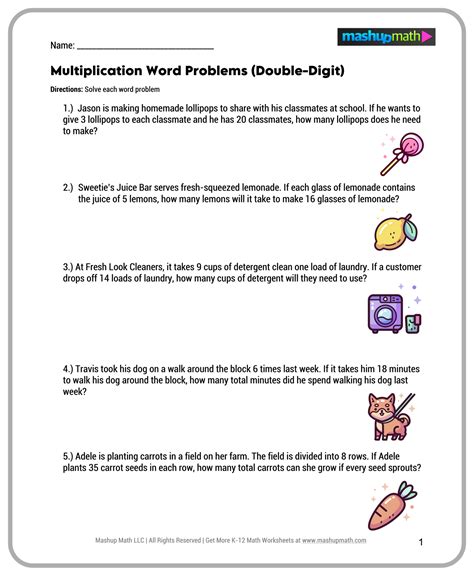 Multiplication Problem Solving Grade 5 に対する画像結果