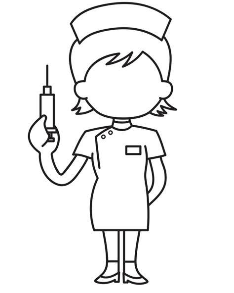 How to Draw a Nurse to Easy Drawing に対する画像結果
